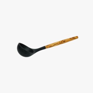 Olive Wood and silicone ladle