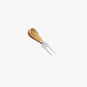 Olive Wood cheese fork with flat handle