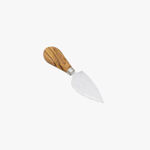Olive Wood parmesan cheese knife with flat handle