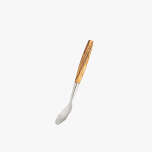 Olive Wood and stainless steel spoon