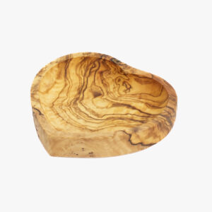 Olive Wood heart shaped dish