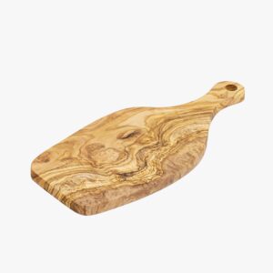 Olive Wood cutting board with handle