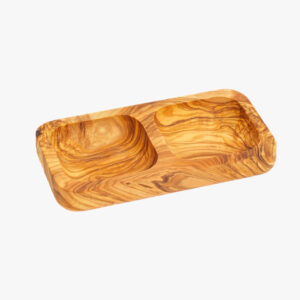 Olive Wood double square dish