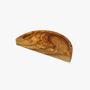 Olive Wood semi-circular dish