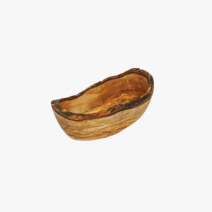 Olive Wood rustic fruit basket