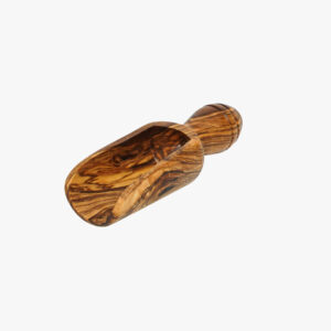 Olive Wood salt scoop