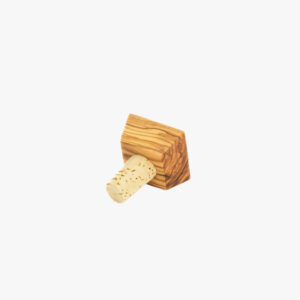 Olive Wood square bottle stopper