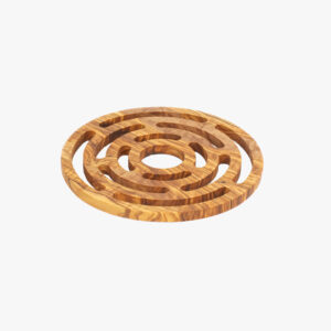 Olive Wood round trivet