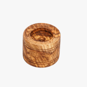 Olive Wood candle holder