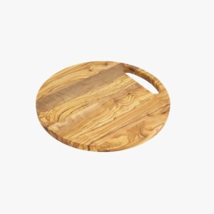 Olive Wood Pizza board with handles