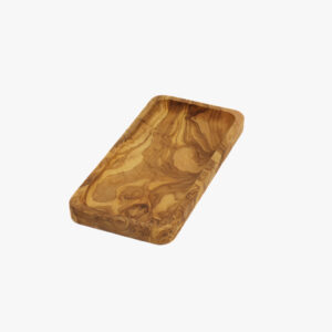 Olive Wood rectangular serving tray