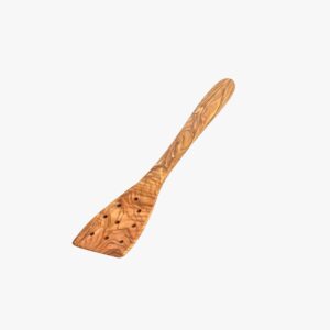 Olive Wood Flat spatula with holes