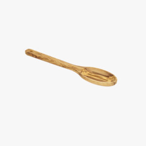 Olive Wood Slotted oval spoon