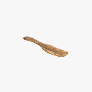 Olive Wood curved cake spatula
